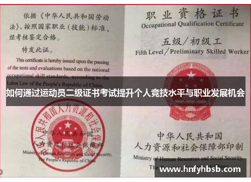 如何通过运动员二级证书考试提升个人竞技水平与职业发展机会